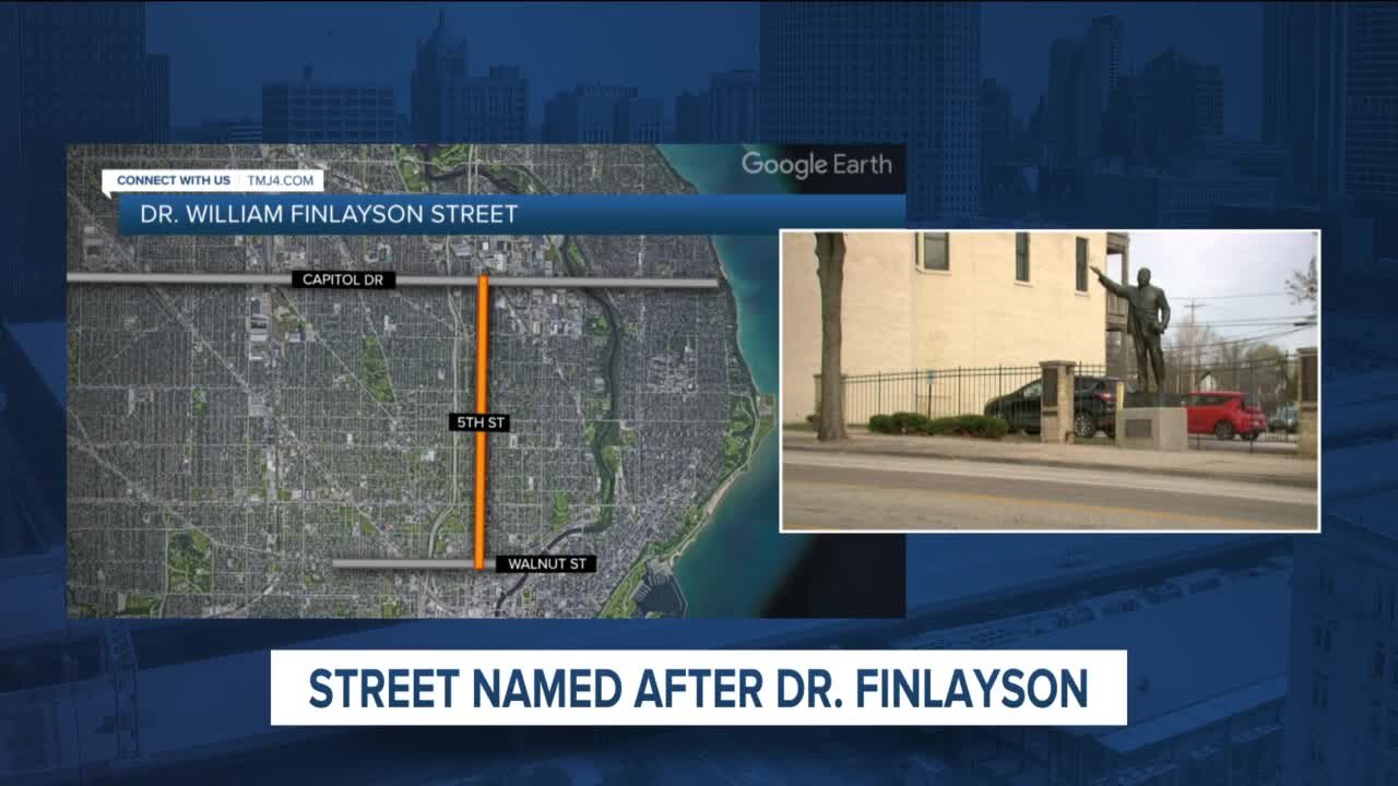 Street named after 98-year-old Milwaukee legend Dr. Finlayson