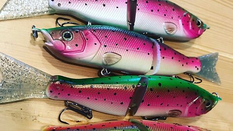 lure painting trout swimbait #bassfishing