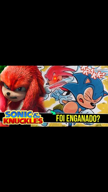 Como EGGMAN enganou Knuckles?! |Sonic vs knuckles #shorts