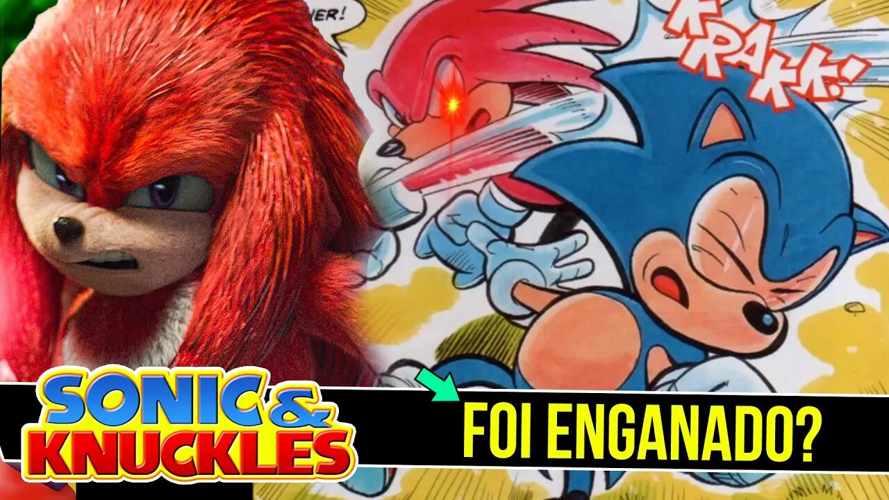 Como EGGMAN enganou Knuckles?! |Sonic vs knuckles #shorts