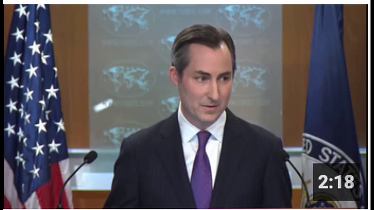 Matt Lee, asks since the US states Russia must pay for the reconstruction in Ukraine