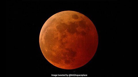 NASA Full Eclipse of the MOON ( LUNAR )