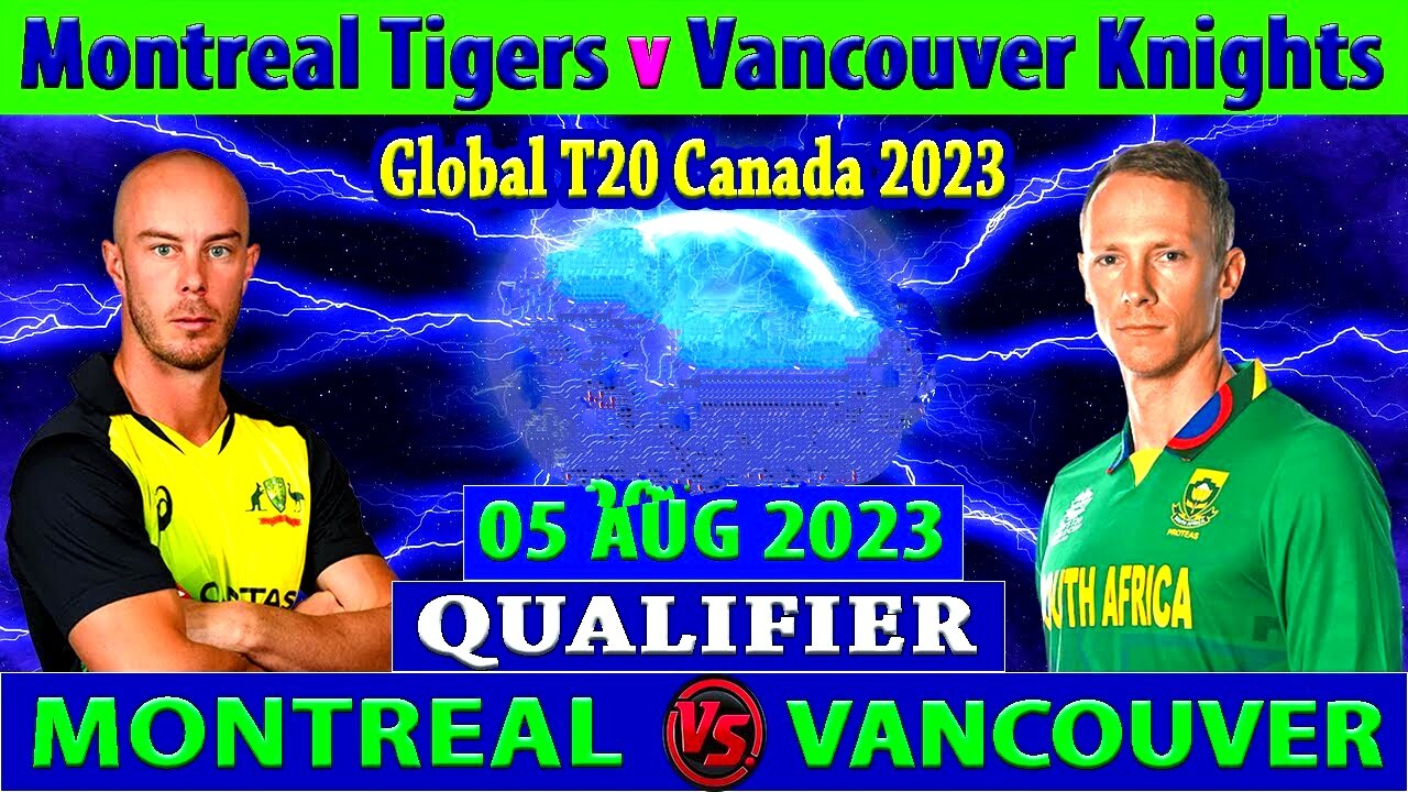 Vancouver kings Vs Montreal Tigers Cricket highlights