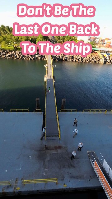 Pier Running in Guatemala