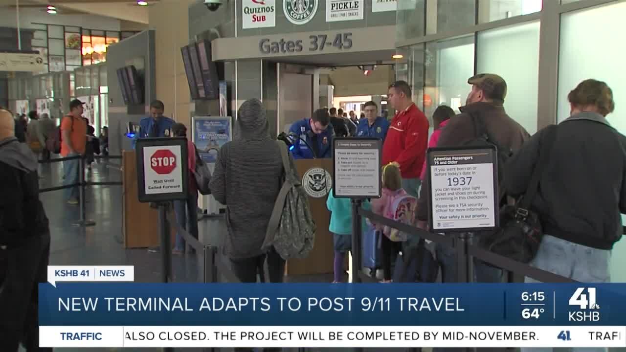 New terminal adapts to post 9/11 travel