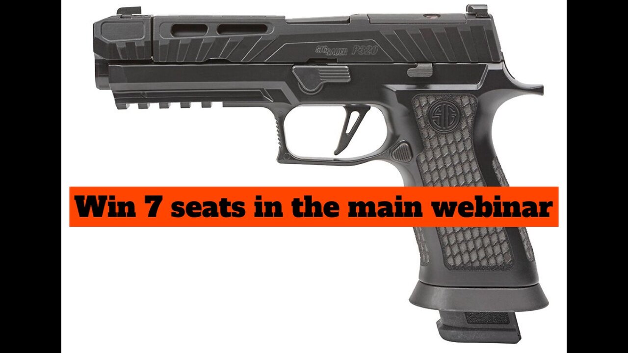 SIG SAUER P320 SPECTRE COMP 9MM 4.6" 21RD, BLACK - P320V004 MINI #3 for 7 SEATS IN THE MAIN WEBINAR