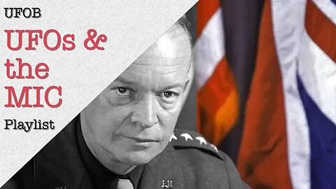 1961 🇺🇸 #UFOB [SPEECH] Eisenhower's warning for the Military Industrial Complex during his farewell.