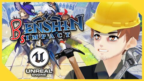 Remaking Genshin Impact in Unreal Engine - Day 3/7