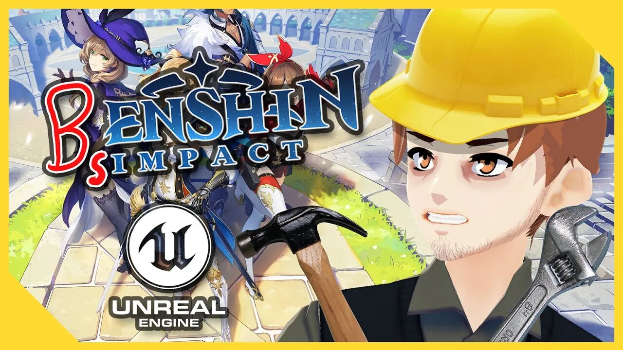 Remaking Genshin Impact in Unreal Engine - Day 3/7