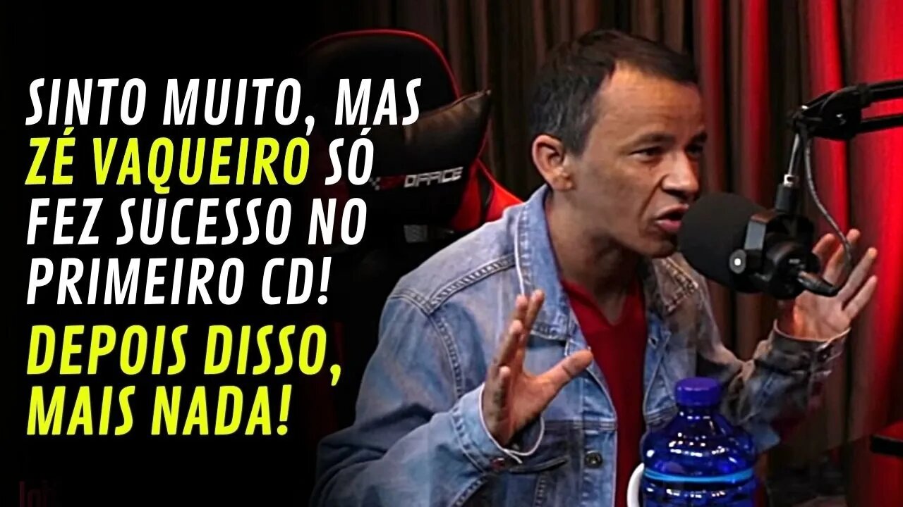 ZÉ VAQUEIRO SÓ FEZ SUCESSO NO PRIMEIRO CD, DE LÁ PRA CÁ NENHUMA MÚSICA PRESTA | #51 CORTES DO LOBÃO
