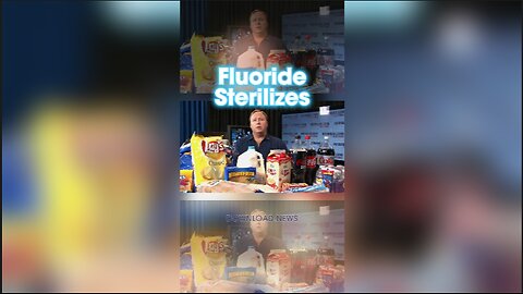 Alex Jones: The Fluoride in Your Water is Sterilizing You - 7/29/10