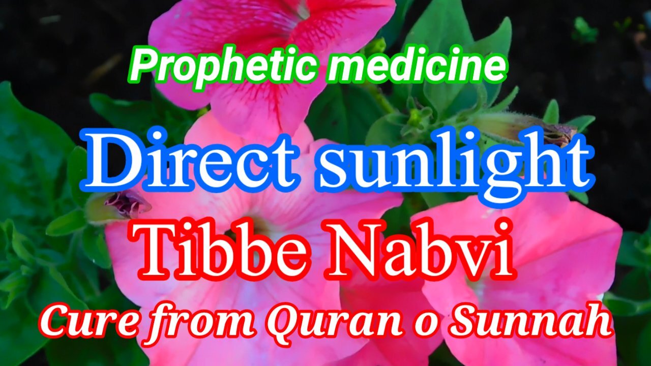 Tibbenabvi, Prophetic medicine, sunlight