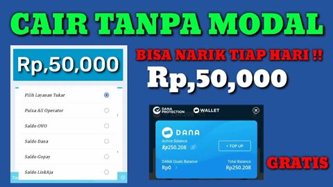 Sehari Bisa Dibayar 50 000 Saldo Dana !! Cara Mendapatkan Saldo Dana Tercepat 2022 Tanpa Modal