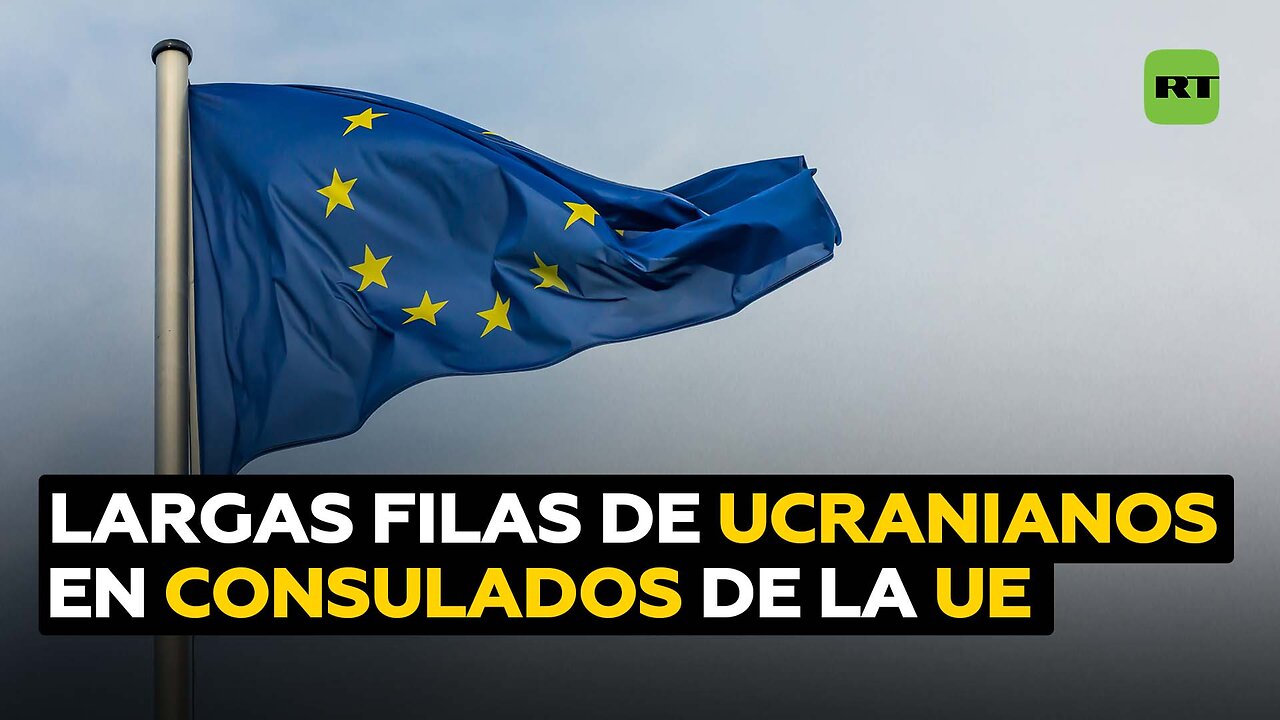 Medios informan que hay filas de ucranianos en consulados de la UE por temor a una movilización