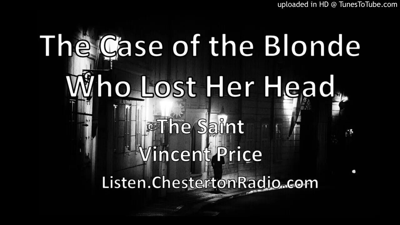 The Case of the Blonde Who Lost Her Head - The Saint - Vincent Price