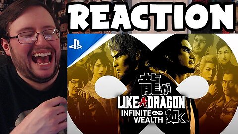 Gor's "Like a Dragon: Infinite Wealth" Gameplay Reveal Trailer REACTION