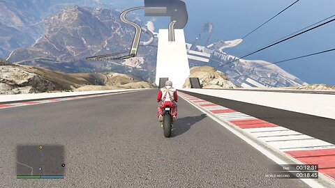 GTA 5 mountain drop