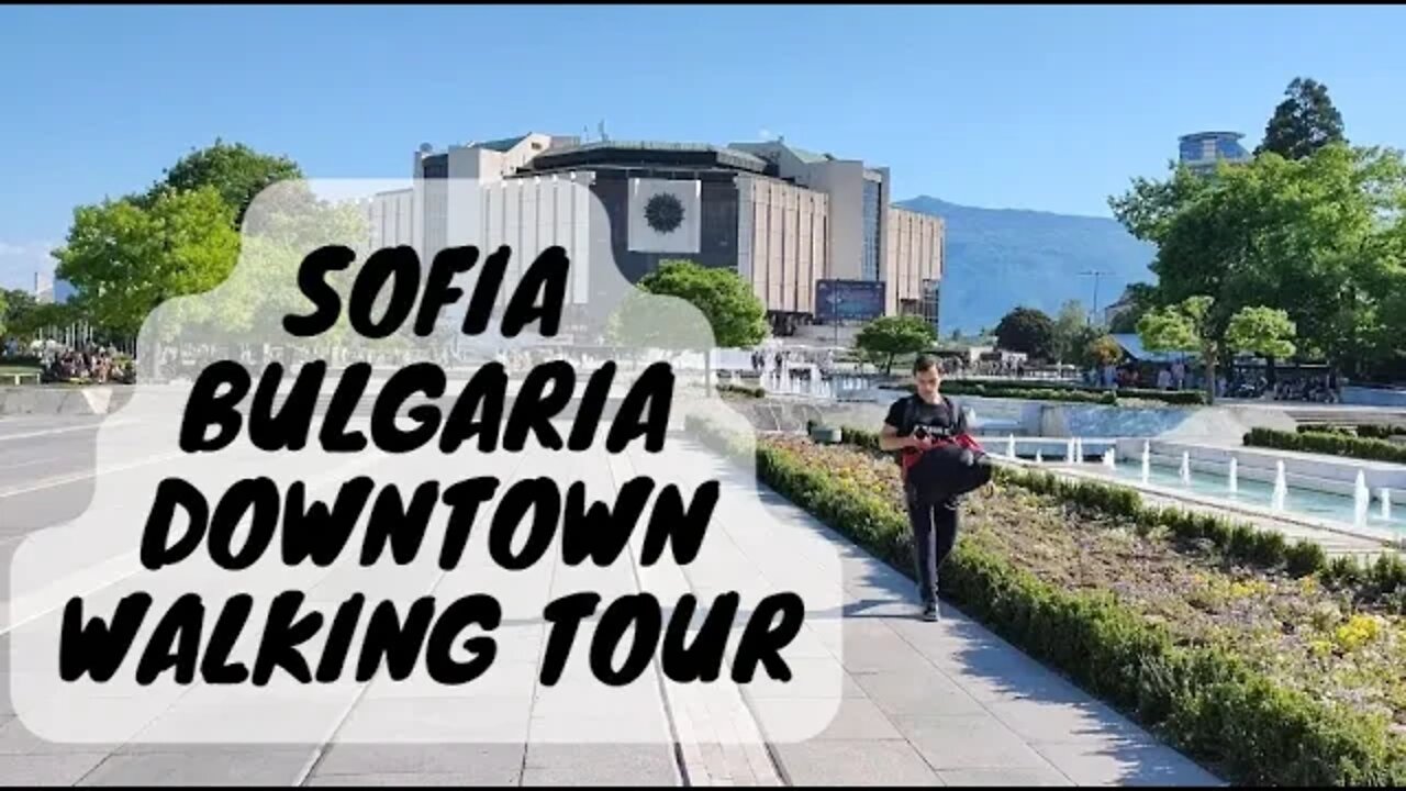 Sofia, Bulgaria Walking Tour - Serdika Station to NDK