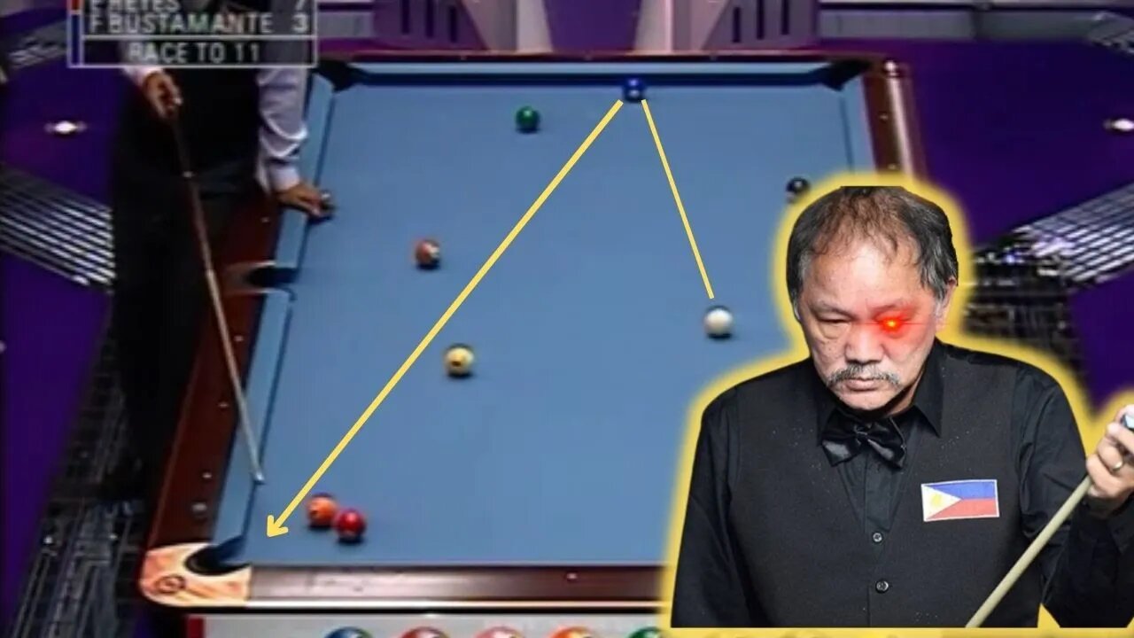 Best match of Pool History Highlights | Efren Bata Reyes vs Django Bustamante