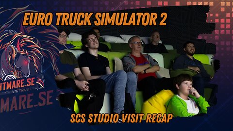 (ENG/SWE) SCS Studio visit recap. | Moza TSW | ProMods | Trucky | Convoy Server