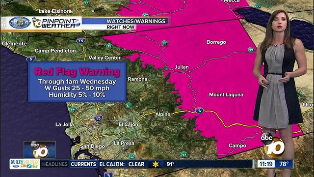 10News Pinpoint Weather with Meteorologist Megan Parry