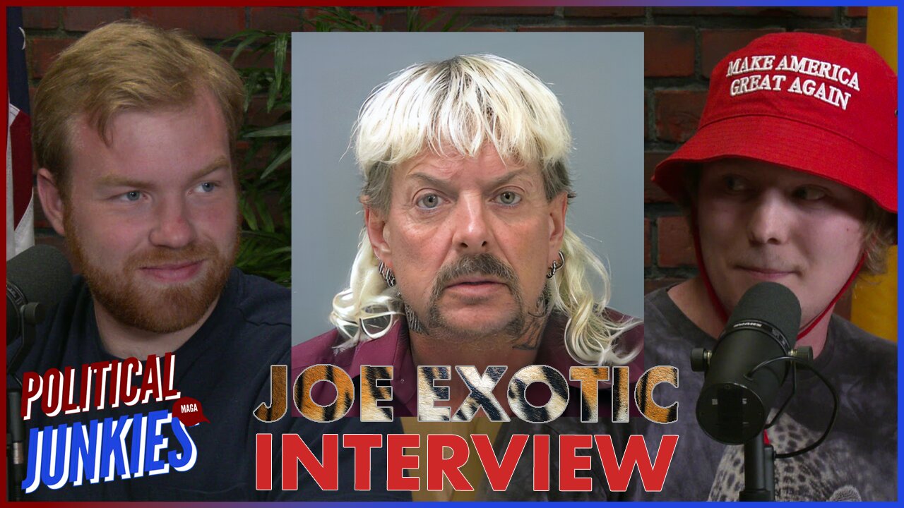 EXCLUSIVE Interview with Tiger King Joe Exotic from Prison! -Political Junkies #10