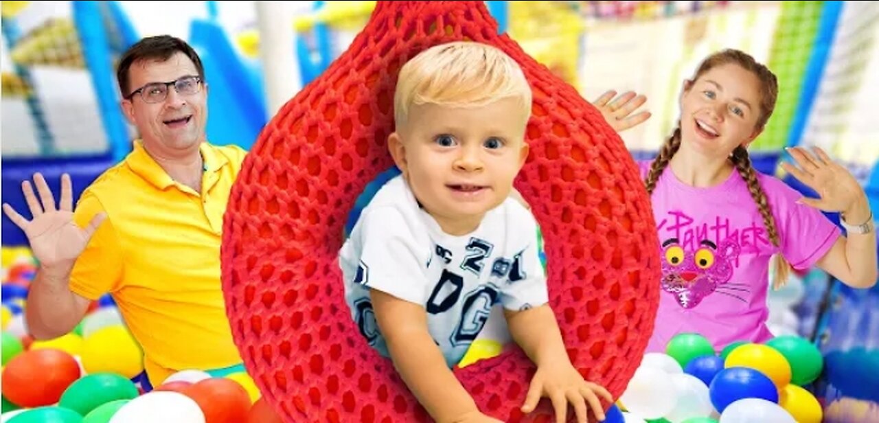 Playground Fun with Oliver and His Parents