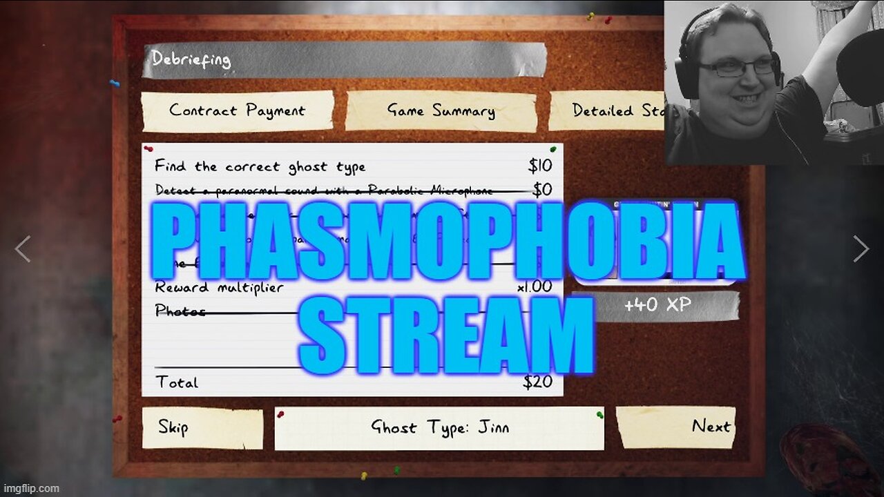 Chatzu Halloween Phasmophobia Stream