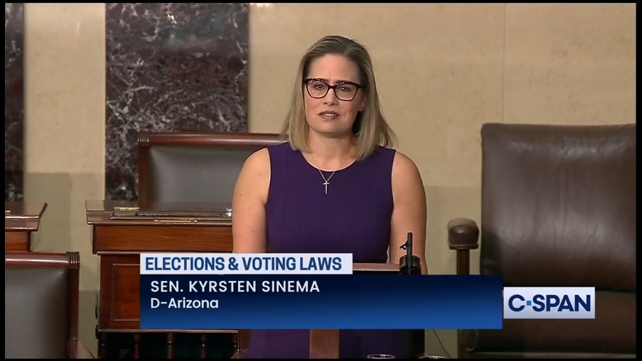 Dem Sen Sinema: I Won’t Support Democrat Effort To Nuke The Filibuster