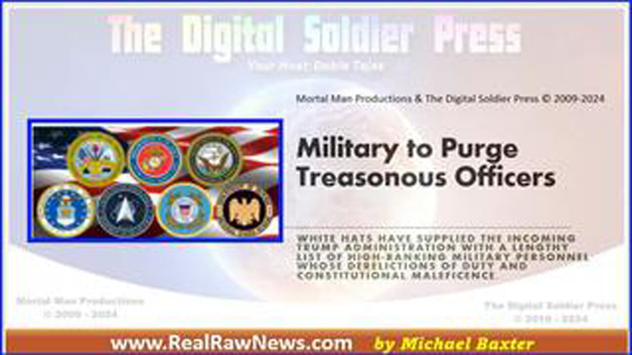 MILITARY TO PURGE TREASONOUS OFFICERS