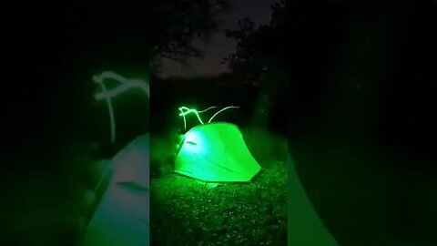 Vango Banshee 300. Night lapse.