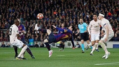 Lionel Messi all bicycle kicks