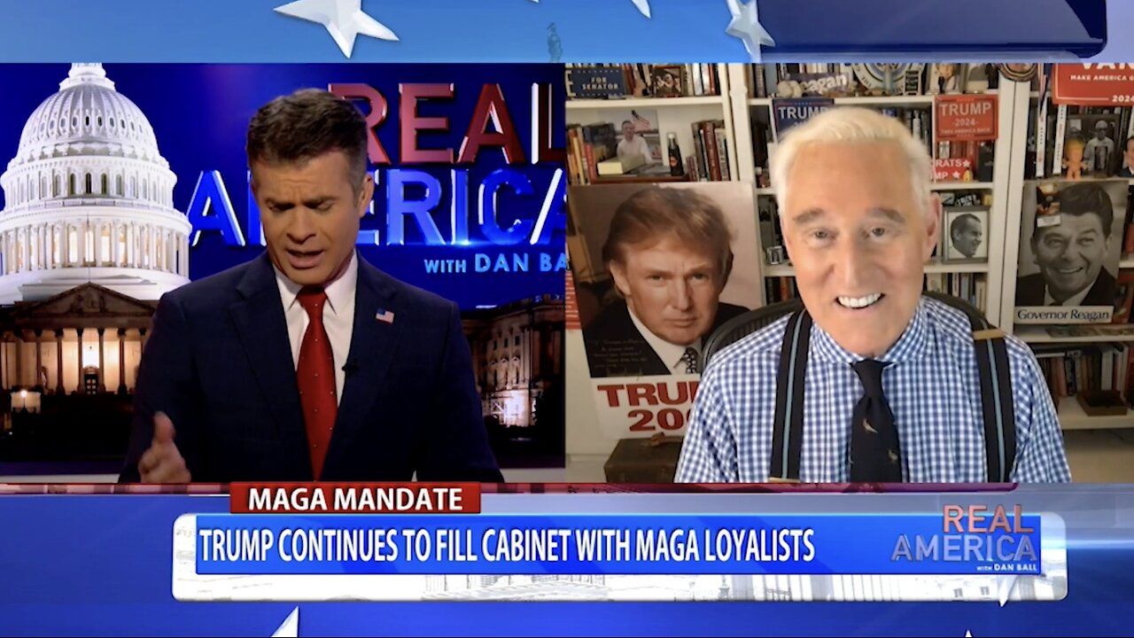 The Latest on Trump's MAGA-Loyalist Cabinet | Roger Stone on OAN w/ Dan Ball