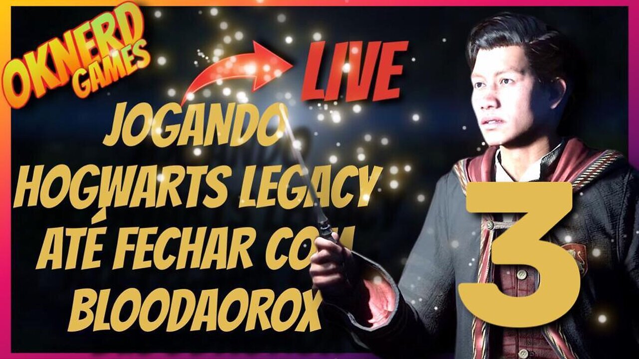 3 - UM NERDOLA EM HOGWARTS: JOGANDO SEM PARAR O JOGO PROIBIDO HOGWARTS LEGACY