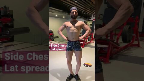 POSE - CHEST AND LATS #shorts #youtubeshorts