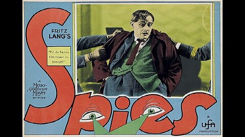 SPIES 1928 A Fritz Lang Masterpiece FULLY RESTORED COMPLETE MOVIE #105 AFI BEST SILENT FILMS