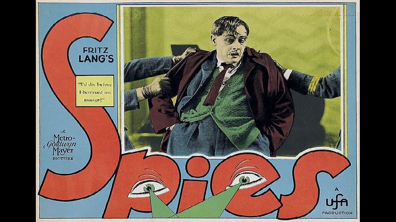 SPIES 1928 A Fritz Lang Masterpiece FULLY RESTORED COMPLETE MOVIE #105 AFI BEST SILENT FILMS