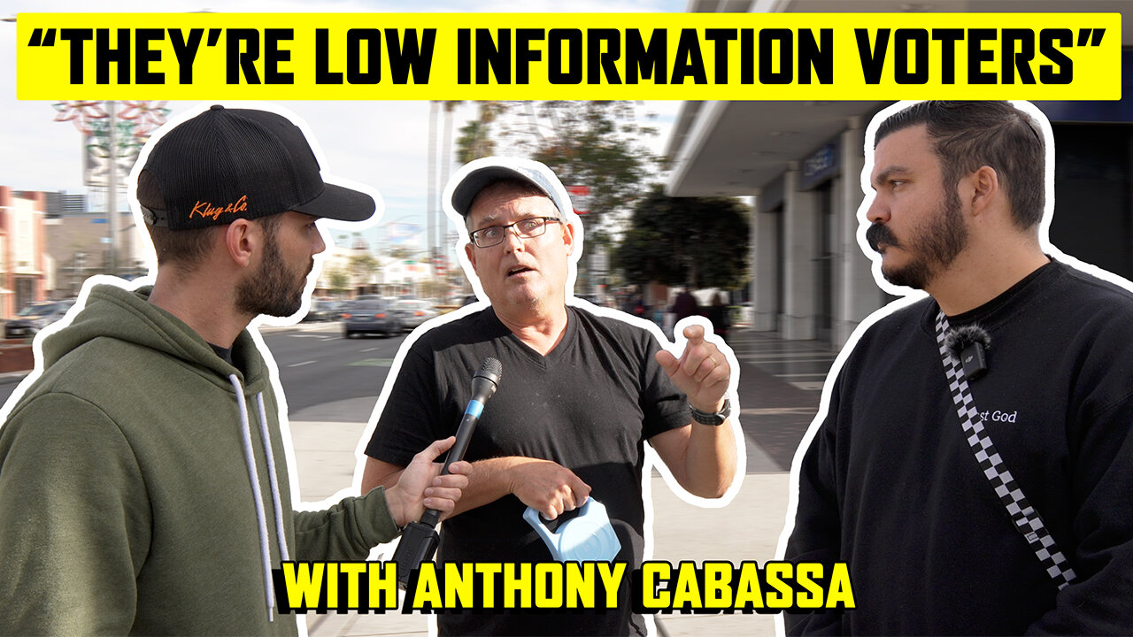 What Are Your Thoughts About Hispanic Trump Supporters? Part 1 w/ Anthony Cabassa