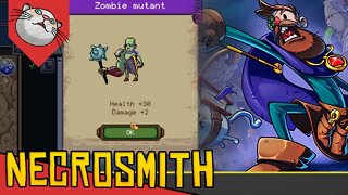 Construa ZUMBIS e MONSTROS para Aterrorizar o Mundo! - Necrosmith [Conhecendo o Jogo Gameplay PT-BR]