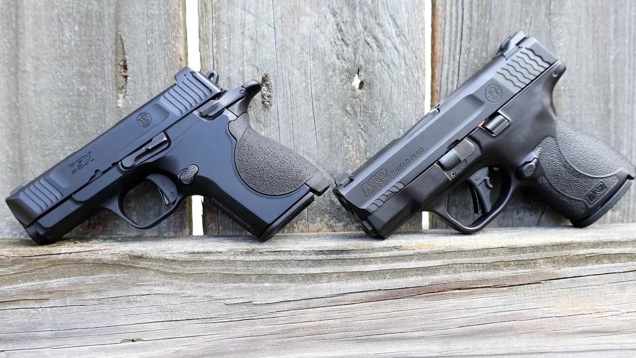 M&P Shield Plus VS CSX…”There’s No Comparison Here”!