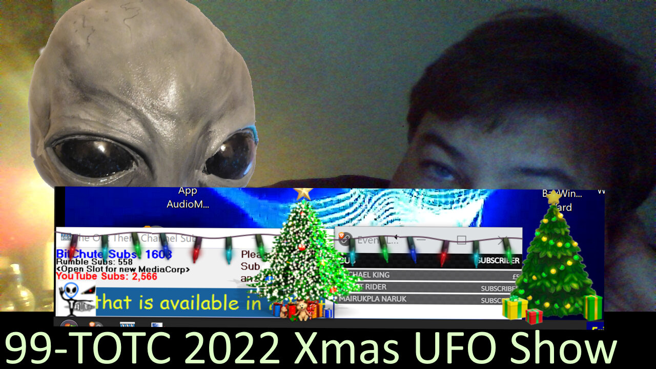 Live UFO chat with Paul --099- TOTC UFO Xmas Show 2022 - Adair David Paulides 411 and much more!