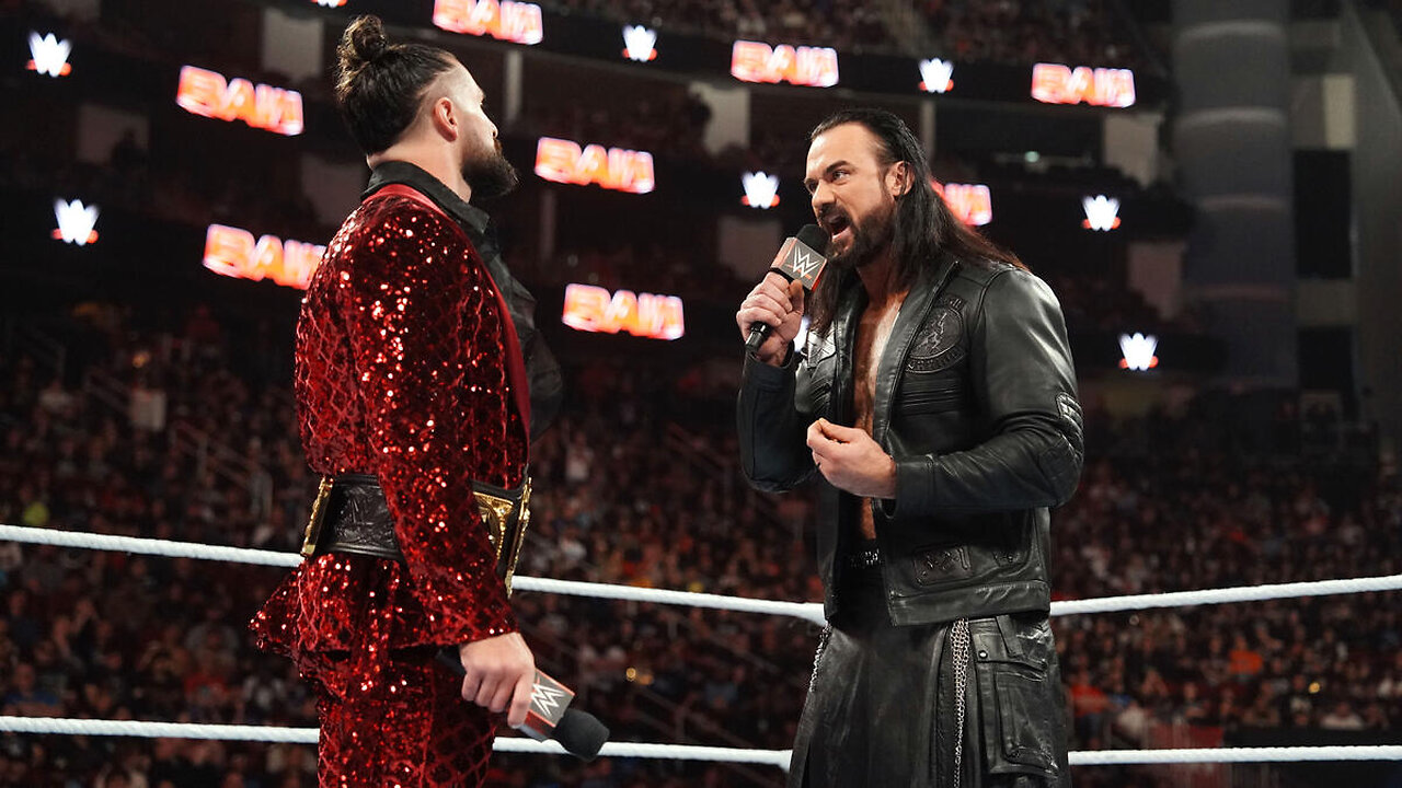 Drew McIntyre Is "LOW PRIORITY" for Wrestlemania! #RAW #shorts