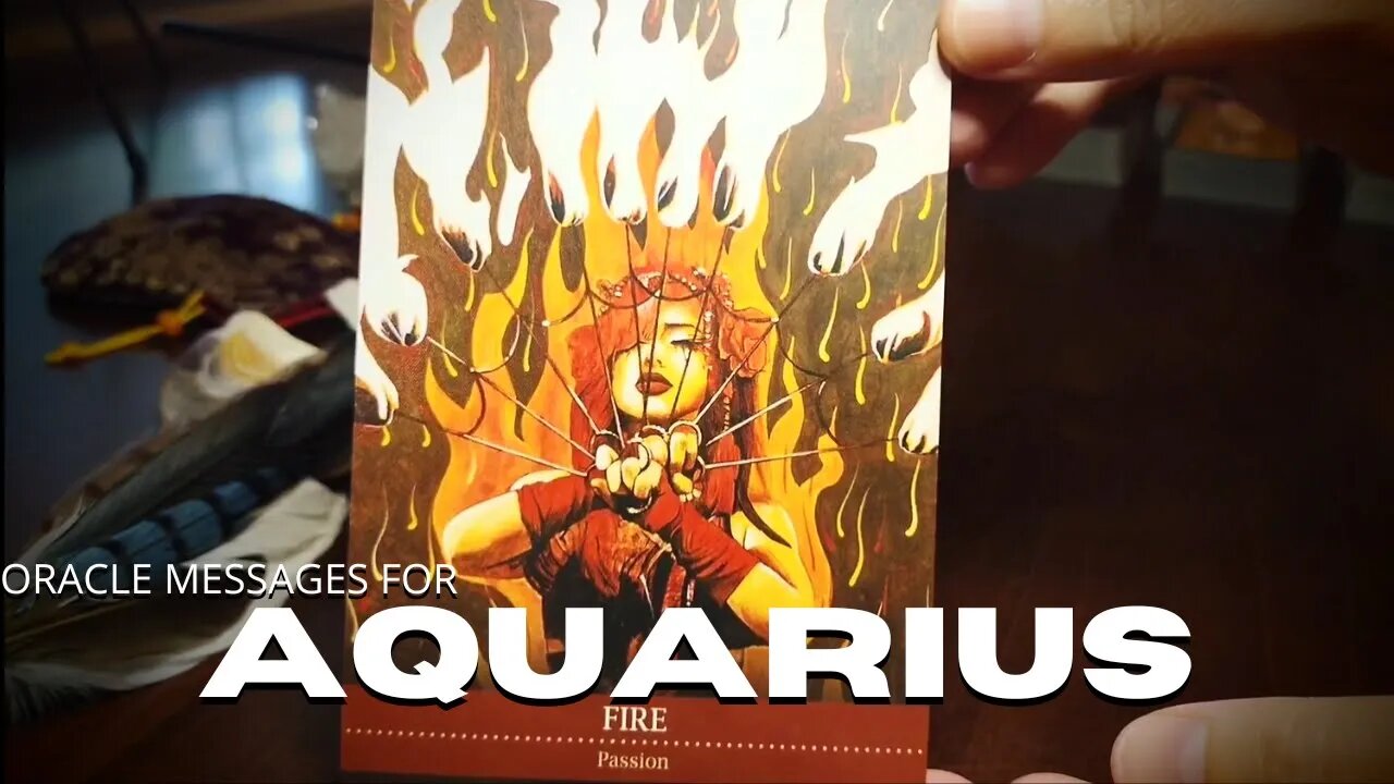 Oracle Messages For Aquarius | FIRE, LIGHT & ILLUMINATION Messages | REIGNITING YOUR PASSIONS