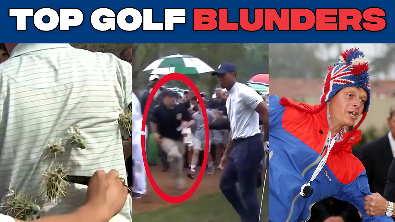 Golf's Top 10 Most Hilarious & Shocking Moments Caught on Camera