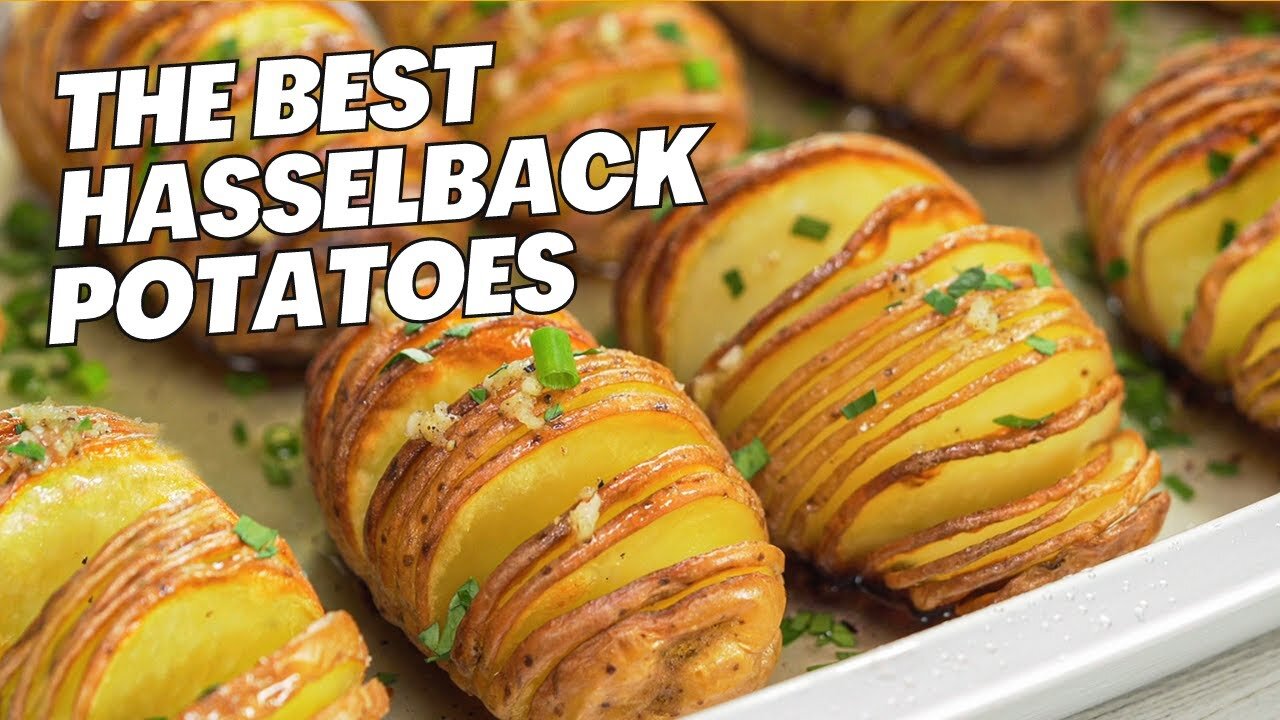 HASSELBACK POTATOES. Best & Easy BAKED POTATOES. Recipe by Always Yummy!