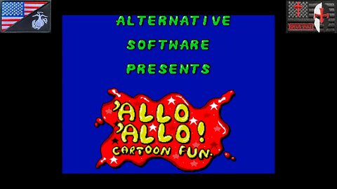 Standard Computer Theater: "'Allo 'Allo: Cartoon Fun!" (Commodore Amiga 500 - 1993) [EU Only]