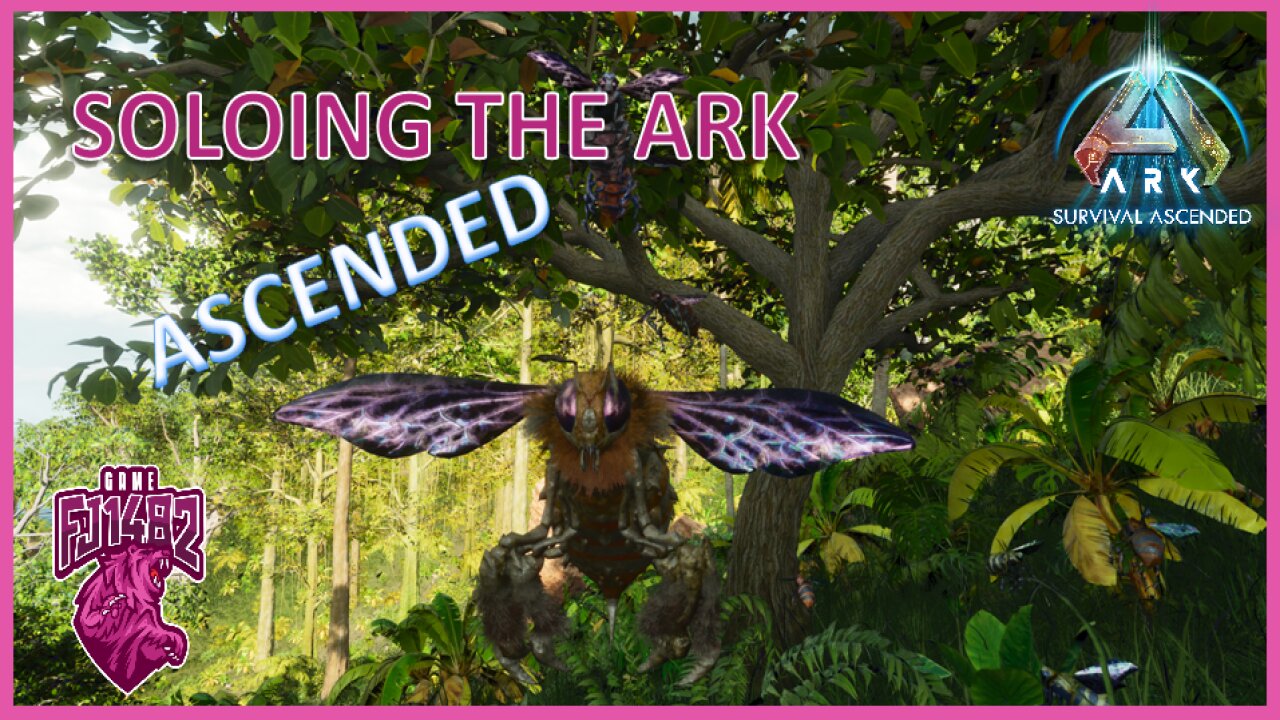 Queen Bee Taming Soloing ARK Ascended Ep. 28