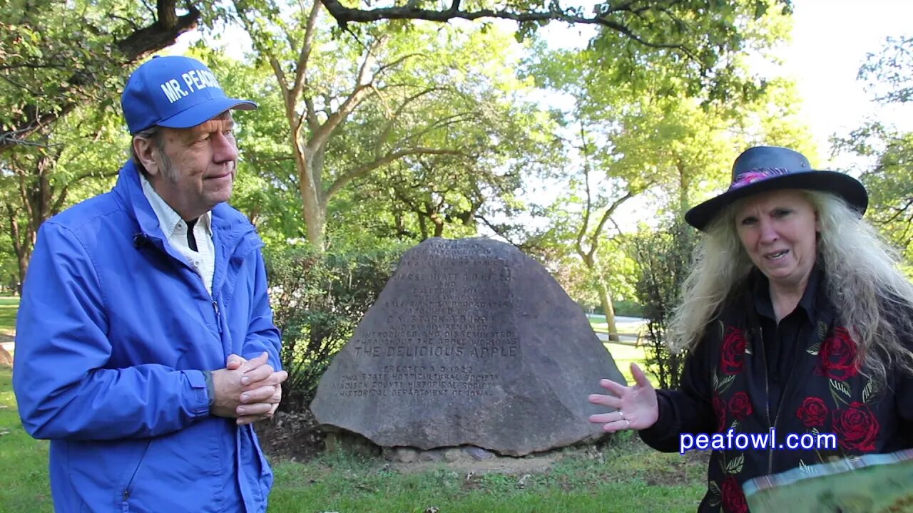 Birth of the Delicious Apple, Winterset, Ia, Travel USA, Mr. Peacock & Friends, Hidden Treasures