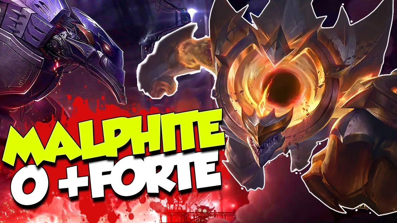 MALPHITE É O MELHOR CAMPEÃO DO URF E POSSO PROVAR! MODO URF LOL