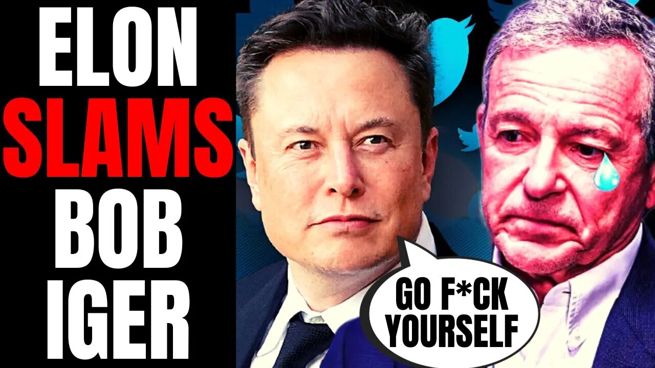 Elon Musk DESTROYS Bob Iger And Disney, Tells Him "Go F*ck Yourself" After Pulling Ads On Twitter/X